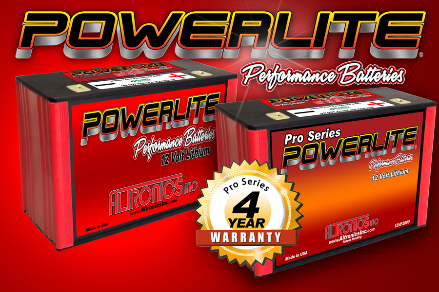 Powerlite Lithium autmotive batteries