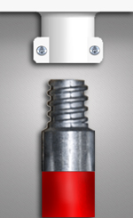 Extension pole mount