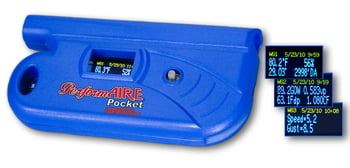 Pocket sized weather station.